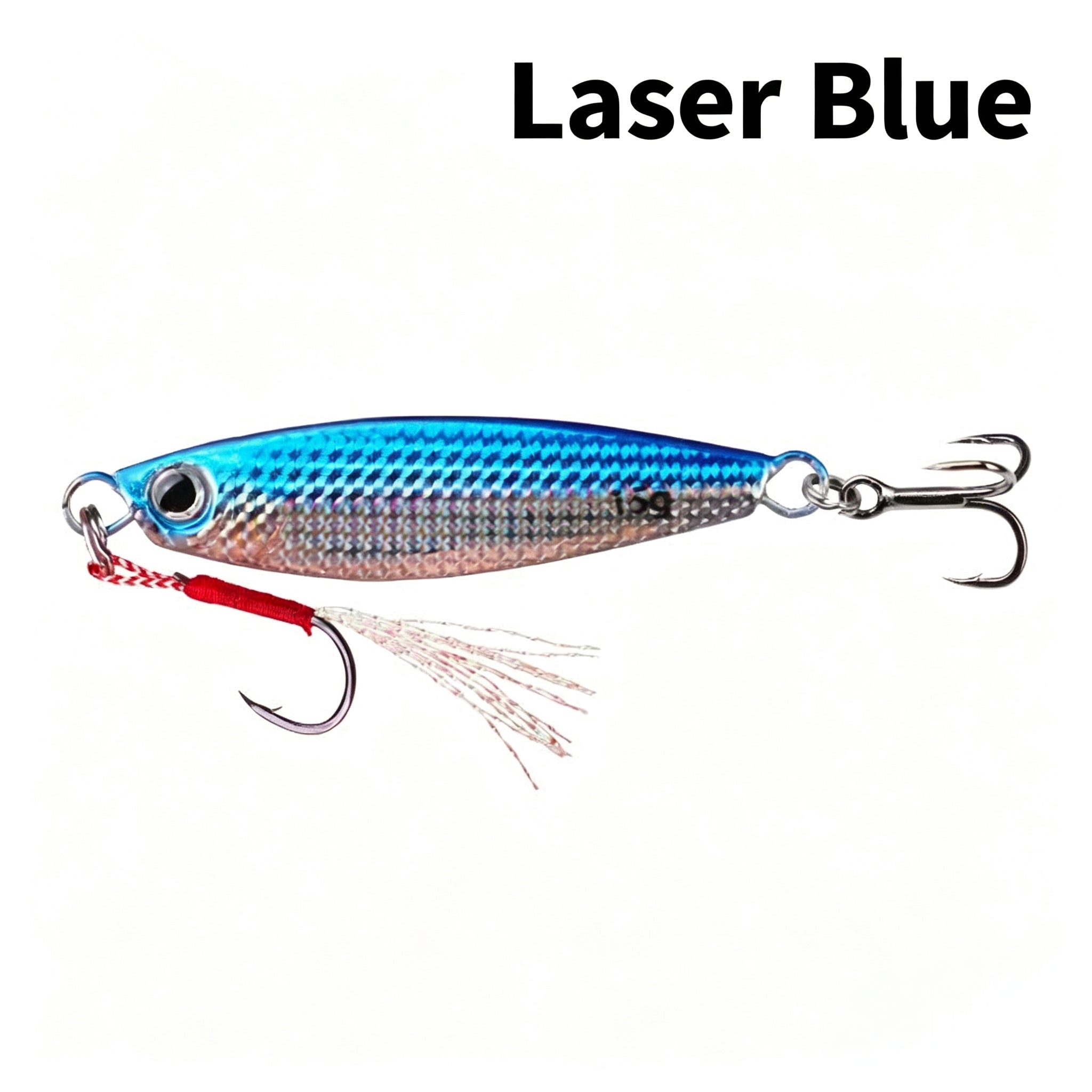 10-Pack Metal Jig Fishing Lure Kit - All-Water Artificial Bait for Freshwater & Saltwater - Perfect for Bass, Trout, and Predator Fish