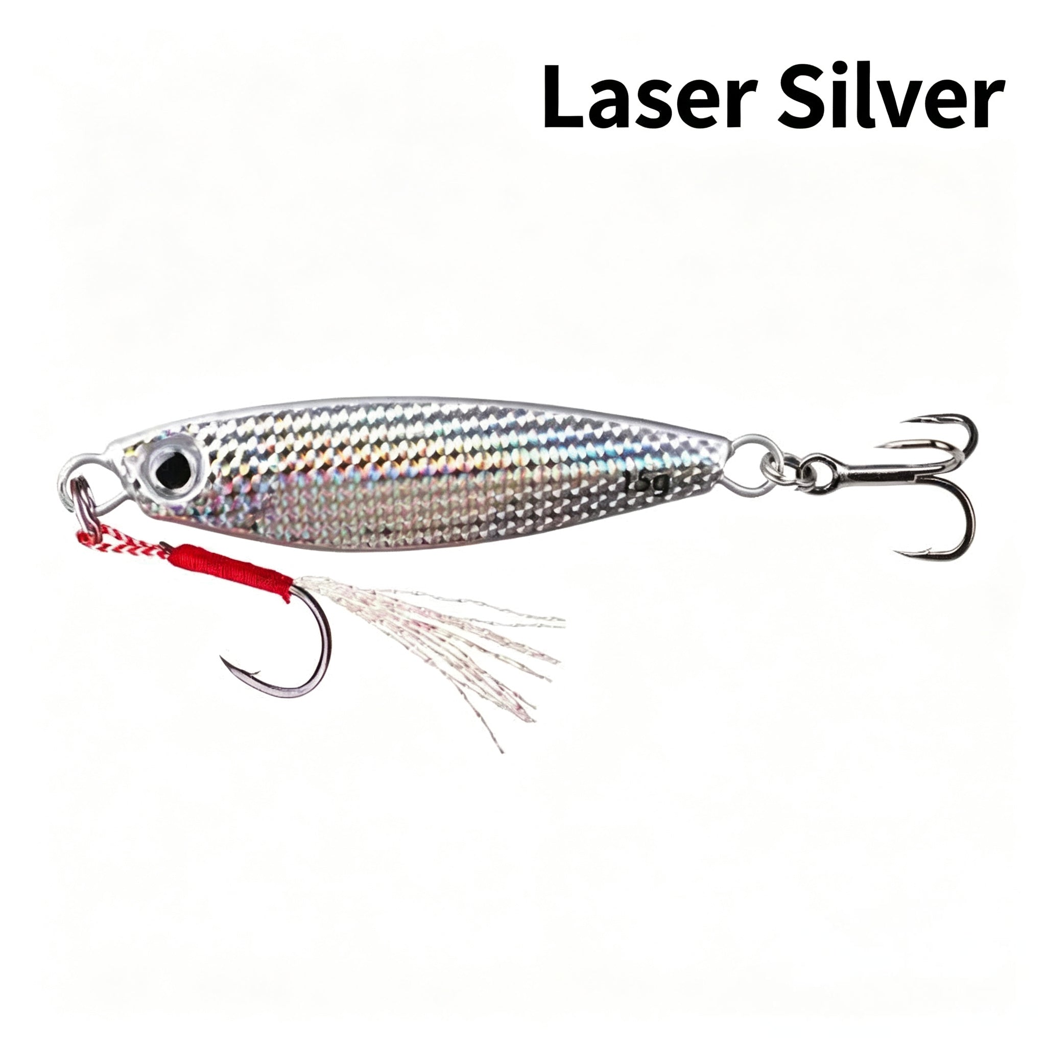10-Pack Metal Jig Fishing Lure Kit - All-Water Artificial Bait for Freshwater & Saltwater - Perfect for Bass, Trout, and Predator Fish